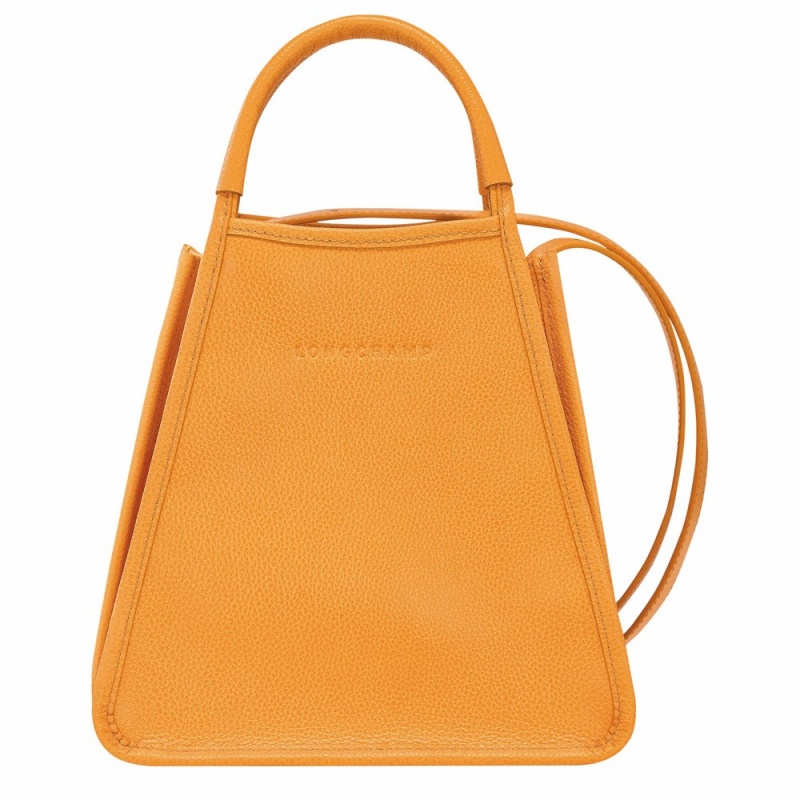 Apricot Longchamp Le Foulonne S Women's Handbags